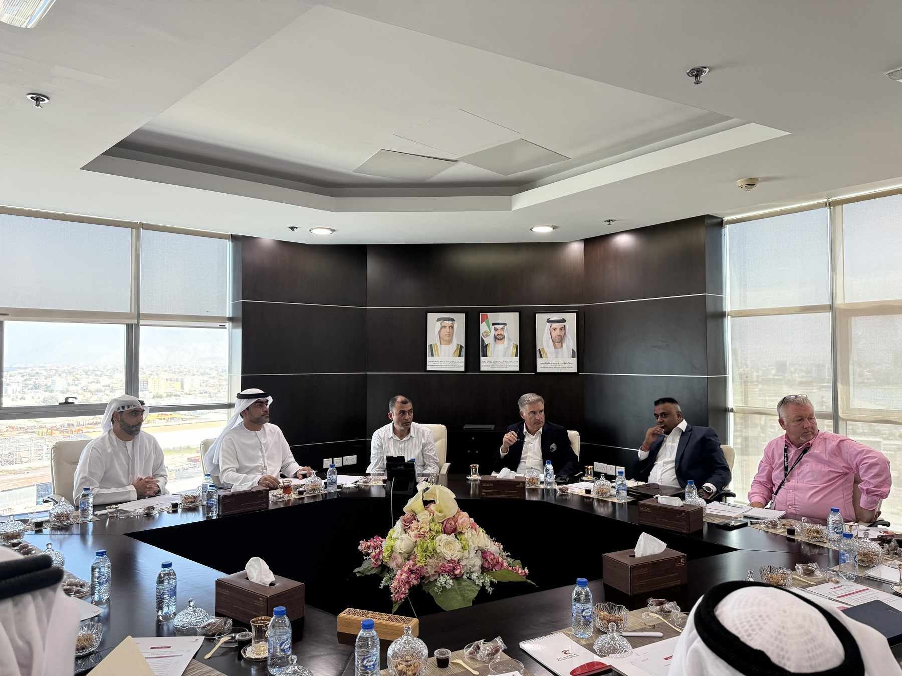 Ras Al Khaimah Customs meeting with Ras Al Khaimah Ports Authority